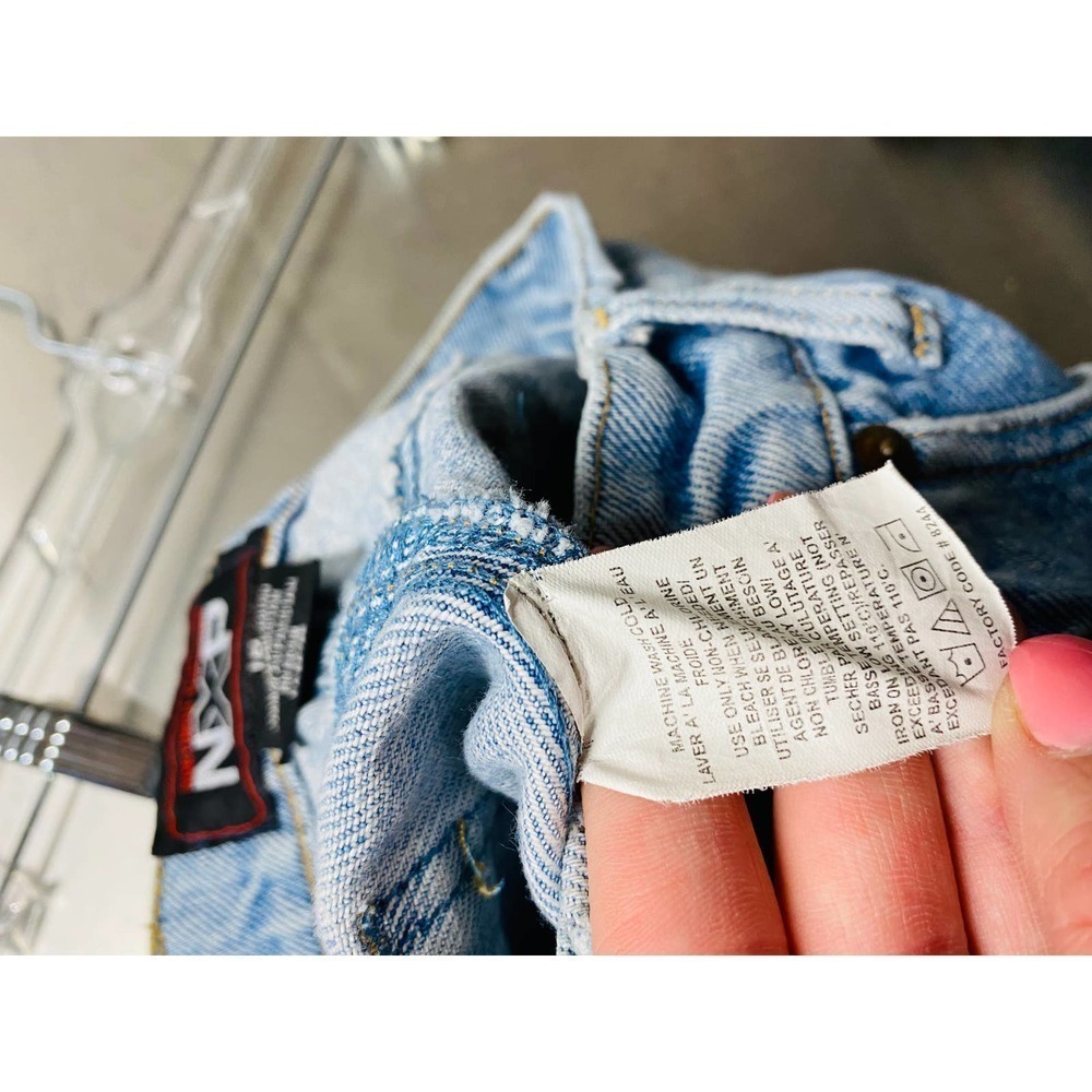 Northern Explosion Light Denim Straight Jeans - Picture 7 of 8